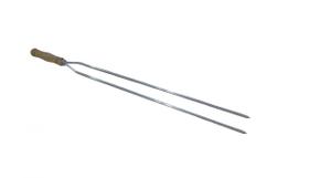 Kit 2 Espetos Duplo de Aluminio 85cm - Volpato