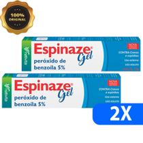 Kit 2 Espinaze Gel 20g Benzoíla 5%n Contra cravos e espinhas