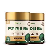 Kit 2 Espirulina Pura em Pó 100mg Fitoprime Kit 2 Espirulina Pura em Pó 100mg Fitoprime