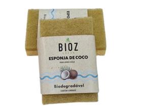 Kit 2 Esponja De Coco Biodegradável Bioz Green