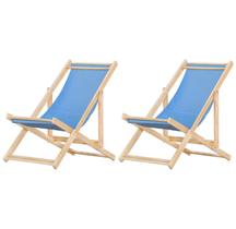Kit 2 Espreguiçadeira Preguiçosa Dobrável Madeira Maciça Natural Sem Braço Tecido Cor Azul Claro Kit 2 Espreguiçadeira Preguiçosa Dobrável Madeira Maciça Natural Sem Braço Tecido Cor Azul Claro