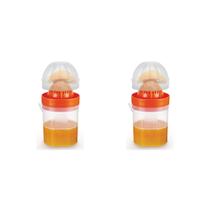 Kit 2 Espremedores De Laranja Portátil 510ml C/Tampa-Nitron