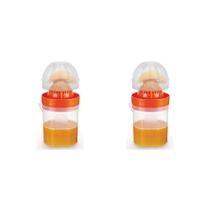 Kit 2 Espremedores De Laranja Portátil 510ml C/Tampa-Nitron