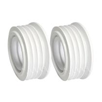 Kit 2 Espudes de Borracha para Vaso Sanitário 40mm Krona