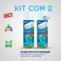 Kit 2 Espuma De Limpeza Para Ar Condicionado Ar Da Terra Cítrico Higienização Profunda