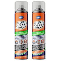 Kit 2 Espuma Desengordurante Spray 300ml Zip My Place