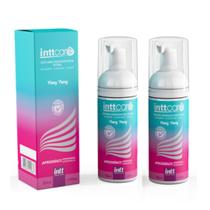 Kit 2 Espuma Higienizadora Íntima Com Ph Neutro Intt