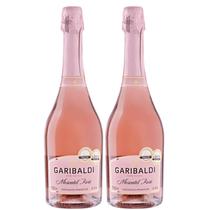 Kit 2 Espumante Garibaldi Moscatel Rosé 750ml