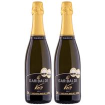 Kit 2 Espumante Garibaldi Vero Brut 750ml - Serra Gaúcha