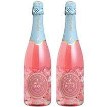 Kit 2 Espumante Salton Poetica Demi Seco Rose 750ml