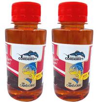 Kit 2 Essência Atrativo de Pesca Carnívora Iscas e Massas