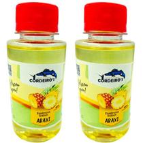 Kit 2 Essência Atrativo de Pesca sabor Abacaxi Iscas Massas