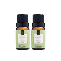 Kit 2 Essencias Citronela 10ml Via Aroma