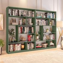 Kit 2 Estante para Livros 180cmx240cm 4 Prateleiras Seattle Yescasa Kit 2 Estante para Livros 180cmx240cm 4 Prateleiras Seattle Yescasa