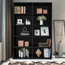 Kit 2 Estantes para Livros 5 Prateleiras 180cmx120cm Multy