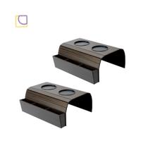 Kit 2 Esteira com Porta Copos Controle Para Braço De Sofá Apoio Flexível Decorativo