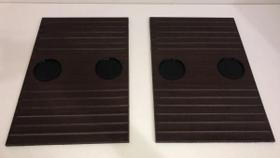 Kit 2 Esteira Suporte Porta Copo para Sofá - Tabaco