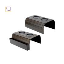 Kit 2 Esteiras de Sofá em Madeira Apoio de Braço com Porta Copos e Controle