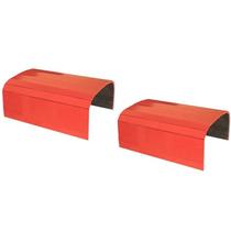 Kit 2 Esteiras Laqueada Para Braço de Sofá Vermelho Kit 2 Esteiras Laqueada Para Braço de Sofá Vermelho