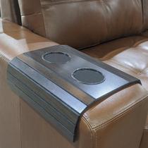 Kit 2 Esteiras Suporte Porta Copos MDF Braço Sofá - Mozzelar