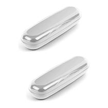 Kit 2 Estojo Multiuso Dental Escova E Pasta De Dente Case