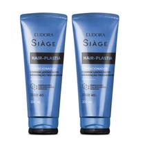 Kit 2 Eudora Siàge Hair-Plastia Condicionador 250ml