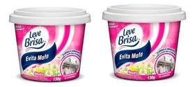 Kit 2 Evita Mofo Leve Brisa Odorizador Ambiente Neutro 130g Kit 2 Evita Mofo Leve Brisa Odorizador Ambiente Neutro 130g