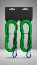 Kit 2 Extensor Elástico 1,5m com Mosquetão
