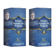 Kit 2 Extrato Aquoso De Própolis 20ml - Arte Nativa Kit 2 Extrato Aquoso De Própolis 20ml - Arte Nativa