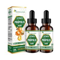 Kit 2 Extrato de Própolis Verde Aquoso 30ml Flora Nativa