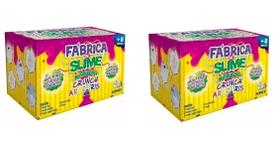 Kit 2 Fabrica De Slime Kimeleka Crunch Arco Iris Acrilex - Artkids