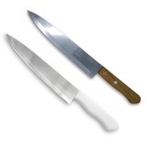 Kit 2 Faca De Cozinha Carne Aço Inox 6 Polegada Profissional