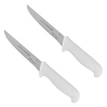 Kit 2 Faca Desossa Branca 6 Polegadas 15 cm Açougue Cabo Master Line 7815-6 - Mundial