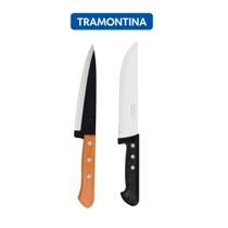 Kit 2 Faca Peixeira Cozinha Tramontina Premium Carbono Inox