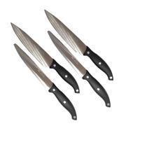 Kit 2 facas cozinha 4 unidade chef cortar carne legumes cozinha inox corte carne churasco Faqueiro Kit 2 facas cozinha 4 unidade chef cortar carne legumes cozinha inox corte carne churasco Faqueiro