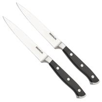 Kit 2 Facas para Cozinha 5' Brinox Infinity Inox Restaurante Buffet Legumes 24cm Kit 2 Facas para Cozinha 5' Brinox Infinity Inox Restaurante Buffet Legumes 24cm