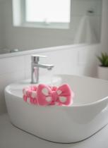 Kit 2 Faixa De Cabelo Para Maquiagem Skincare Atoalhada