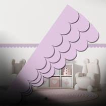 Kit 2 Faixas Adesiva Autocolante De Parede Barrado Ondinha Boho