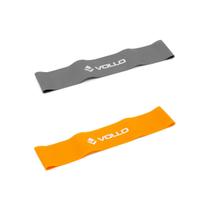 Kit 2 Faixas Mini Band 2 Niveis de Resistencia Vollo Kit 2 Faixas Mini Band 2 Niveis de Resistencia Vollo