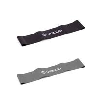 Kit 2 Faixas Mini Band 2 Niveis Resistencia Vollo Kit 2 Faixas Mini Band 2 Niveis Resistencia Vollo