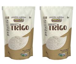 Kit 2 farinha de trigo integral orgânica ecobio 400 g