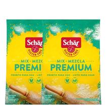 Kit 2 Farinha Mixmezcla Schar Premium 500g