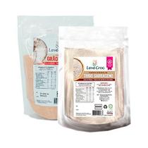 Kit 2 Farinhas Funcionais Sem Glúten Leve Croc: Grão de Bico, Trigo Sarraceno
