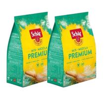 Kit 2 Farinhas Mix Premium sem Glúten 500g cada - Schar Kit 2 Farinhas Mix Premium sem Glúten 500g cada - Schar