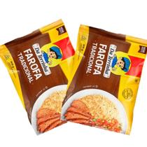 Kit 2 Farofa Pronta da Terrinha Tradicional 400g