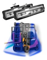 Kit 2 Farol Barra Led Blue Zone 20w Empilhadeira Universal Kit 2 Farol Barra Led Blue Zone 20w Empilhadeira Universal