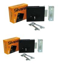 KIT 2 Fechadura Caixao Silvana - 930