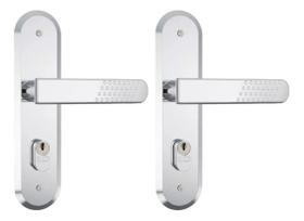 Kit 2 Fechaduras Reforçadas Interna Externa 1801/21 Stam