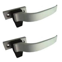 Kit 2 Fecho Frontal Trinco Alavanca Maxim-ar Janela Alumínio