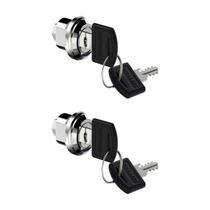 Kit 2 Fecho Lingueta Para Painel Elétrico C Chave Nr10 Soprano Cor Prata Kit 2 Fecho Lingueta Para Painel Elétrico C Chave Nr10 Soprano Cor Prata